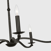 Visual Comfort CC1755 Wellen 5-lt 36" Large Chandelier