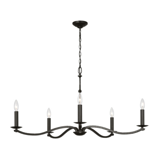 Visual Comfort CC1755 Wellen 5-lt 36" Large Chandelier