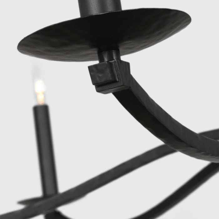 Visual Comfort CC1766 Wellen 6-lt 48" Extra Large Chandelier
