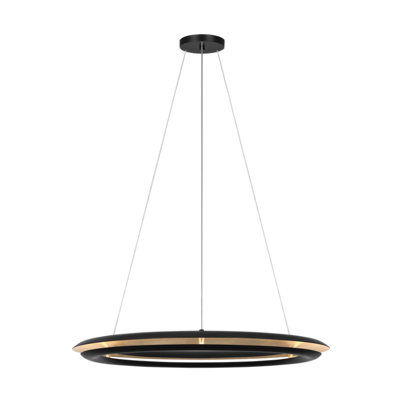 Visual Comfort CC1791 Cielo 1-lt 30" LED Medium Chandelier - Midnight Black