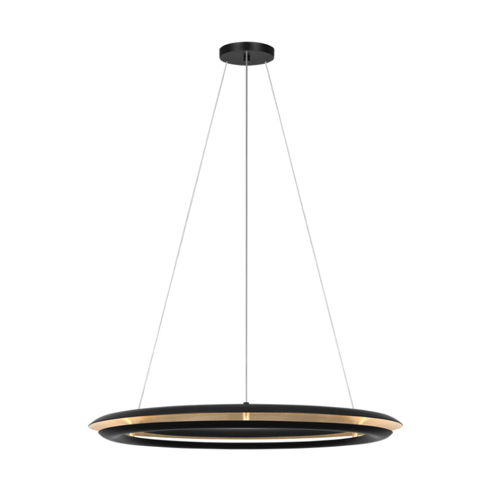 Visual Comfort CC1791 Cielo 1-lt 30" LED Medium Chandelier - Midnight Black