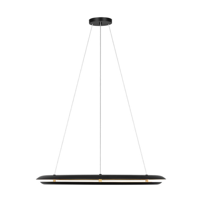 Visual Comfort CC1791 Cielo 1-lt 30" LED Medium Chandelier - Midnight Black