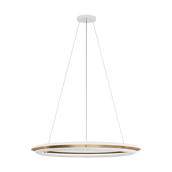 Visual Comfort CC1791 Cielo 1-lt 30" LED Medium Chandelier - Matte White