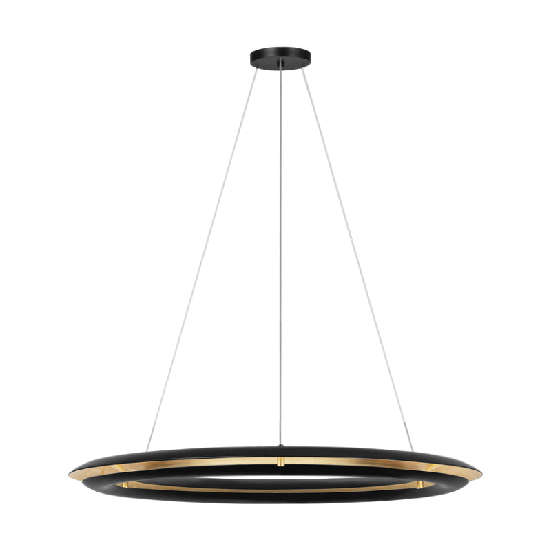 Visual Comfort CC1801 Cielo 1-lt 36" LED Large Chandelier - Midnight Black