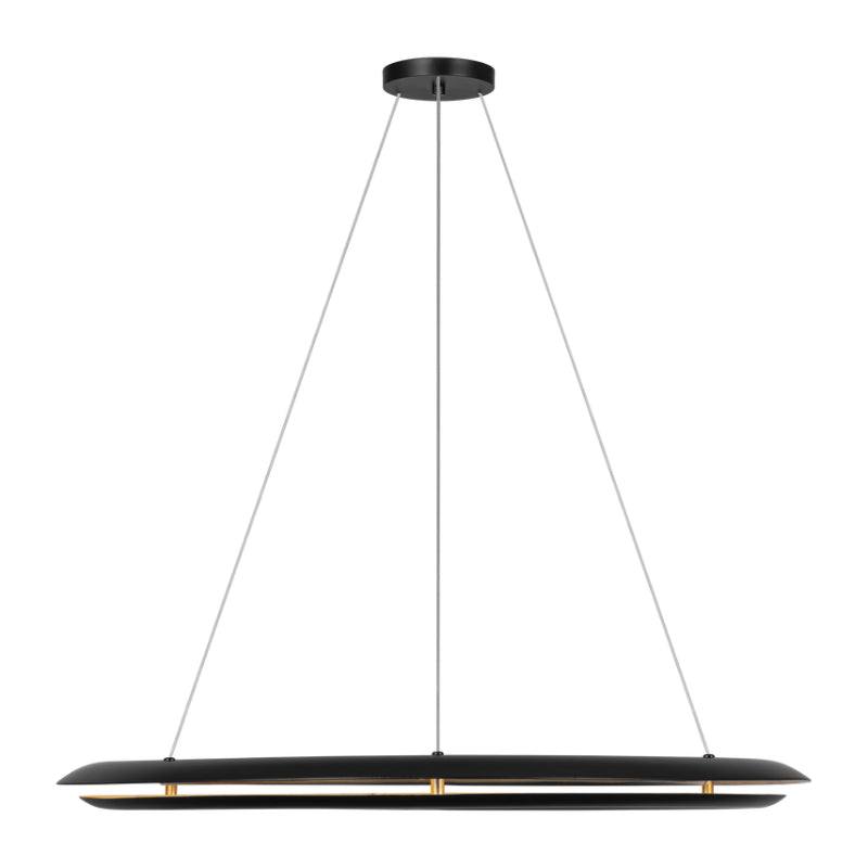 Visual Comfort CC1801 Cielo 1-lt 36" LED Large Chandelier - Midnight Black