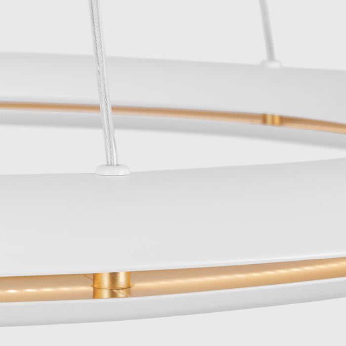 Visual Comfort CC1801 Cielo 1-lt 36" LED Large Chandelier - Matte White