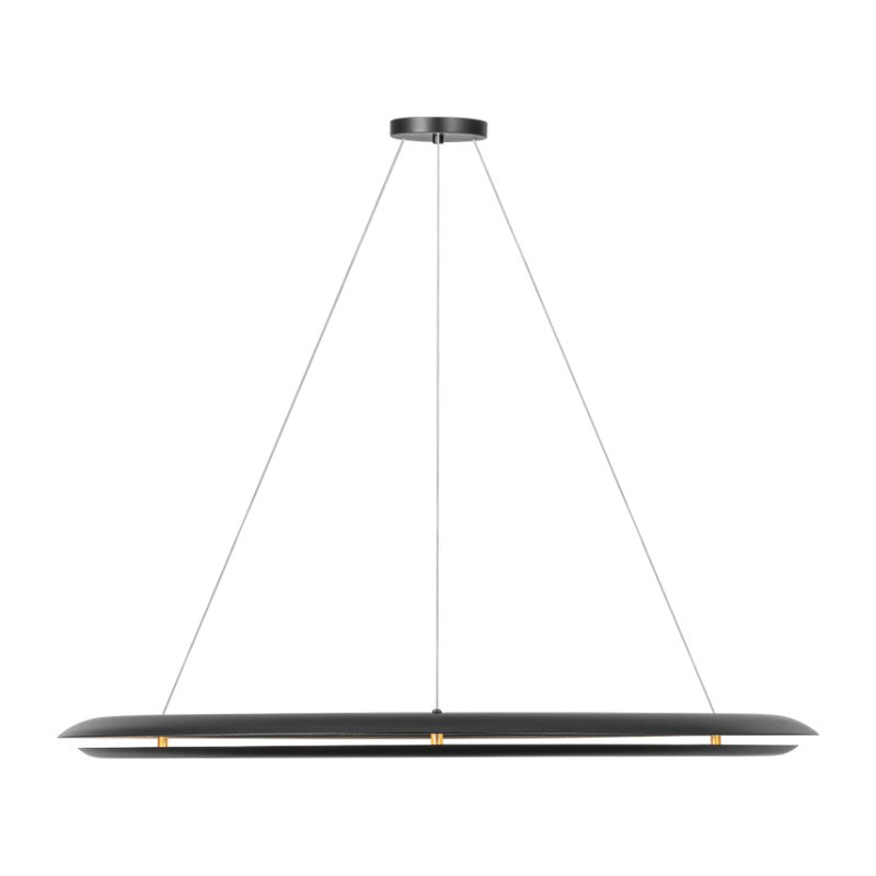 Visual Comfort CC1811 Cielo 1-lt 42" LED Extra Large Chandelier - Midnight Black