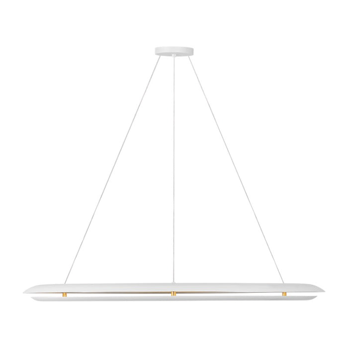 Visual Comfort CC1811 Cielo 1-lt 42" LED Extra Large Chandelier - Matte White