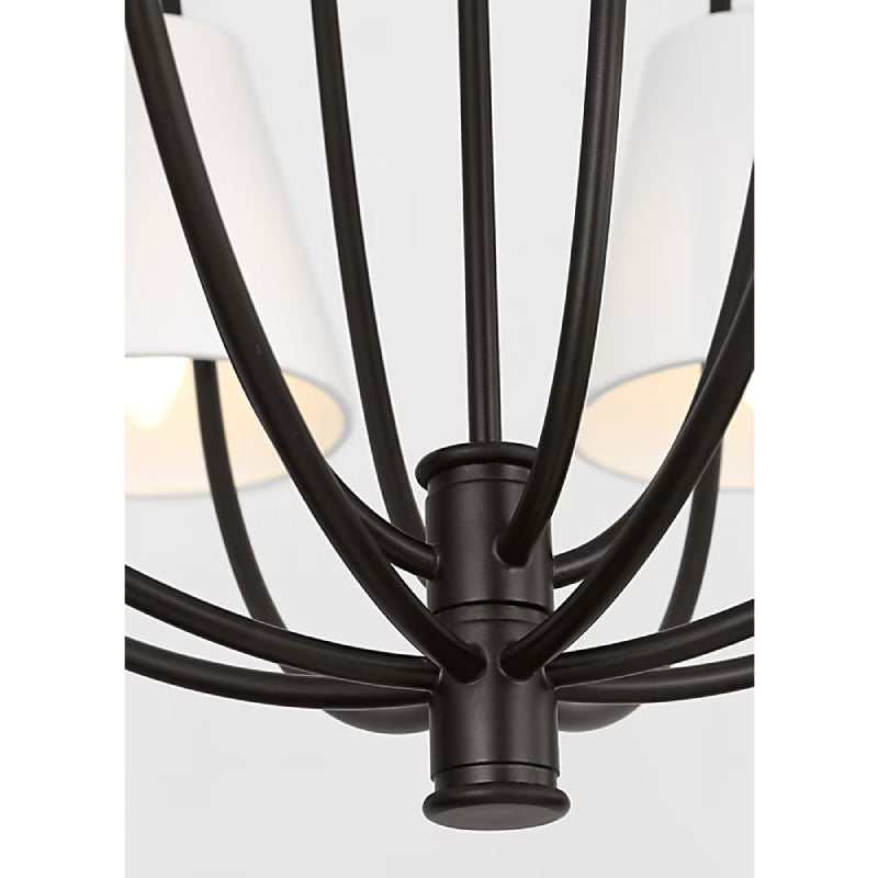 Visual Comfort CC18312 Marina 12-lt 30" Chandelier - Aged Iron