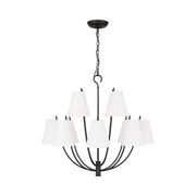 Visual Comfort CC18312 Marina 12-lt 30" Chandelier - Aged Iron