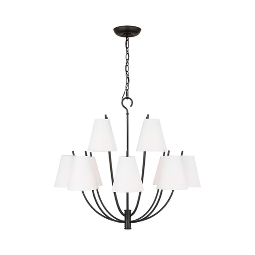 Visual Comfort CC18312 Marina 12-lt 30" Chandelier - Aged Iron