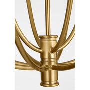 Visual Comfort CC18312 Marina 12-lt 30" Chandelier - Burnished Brass