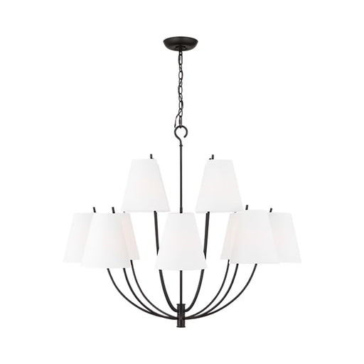 Visual Comfort CC18412 Marina 12-lt 40" Chandelier - Aged Iron