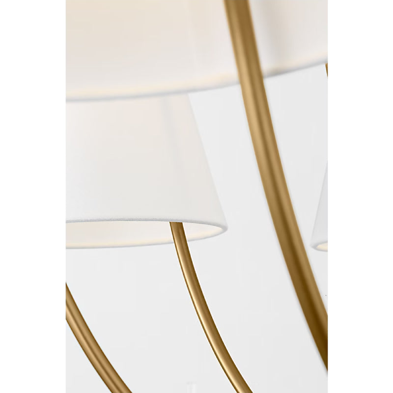 Visual Comfort CC18412 Marina 12-lt 40" Chandelier - Burnished Brass