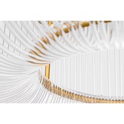 Visual Comfort CP1456 Pierce 6-lt 28" Chandelier - Burnished Brass