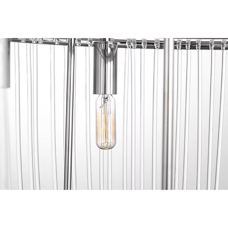 Visual Comfort CP1456 Pierce 6-lt 28" Chandelier - Polished Nickel