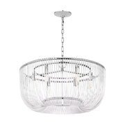 Visual Comfort CP1456 Pierce 6-lt 28" Chandelier - Polished Nickel