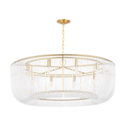 Visual Comfort CP14710 Pierce 10-lt 42" Extra Large Chandelier - Burnished Brass