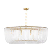 Visual Comfort CP14710 Pierce 10-lt 42" Extra Large Chandelier - Burnished Brass