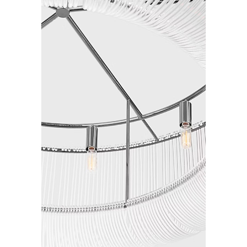 Visual Comfort CP14710 Pierce 10-lt 42" Extra Large Chandelier - Polished Nickel