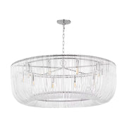 Visual Comfort CP14710 Pierce 10-lt 42" Extra Large Chandelier - Polished Nickel