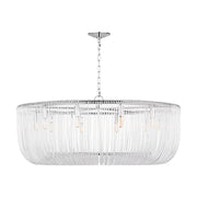 Visual Comfort CP14710 Pierce 10-lt 42" Extra Large Chandelier - Polished Nickel