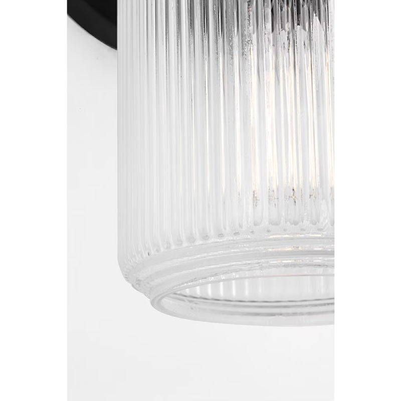 Visual Comfort CV1091 Barstow 1-lt 9" Tall Bath Light - Aged Iron