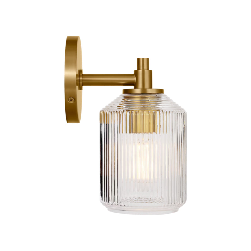 Visual Comfort CV1091 Barstow 1-lt 9" Tall Bath Light - Burnished Brass