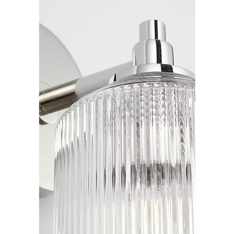 Visual Comfort CV1091 Barstow 1-lt 9" Tall Bath Light - Polished Nickel