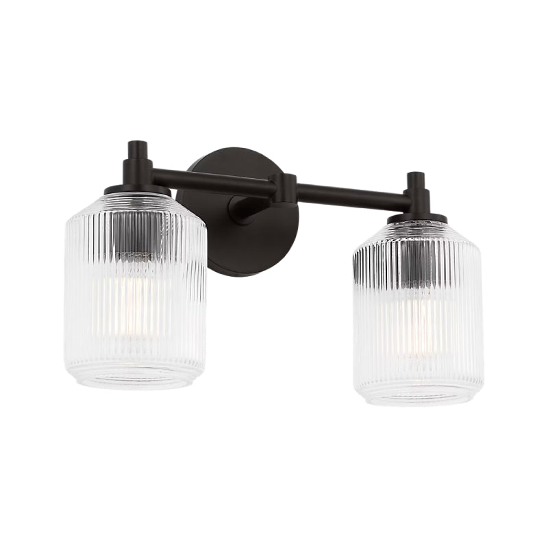 Visual Comfort CV1092 Barstow 2-lt 15" Bath Light - Aged Iron