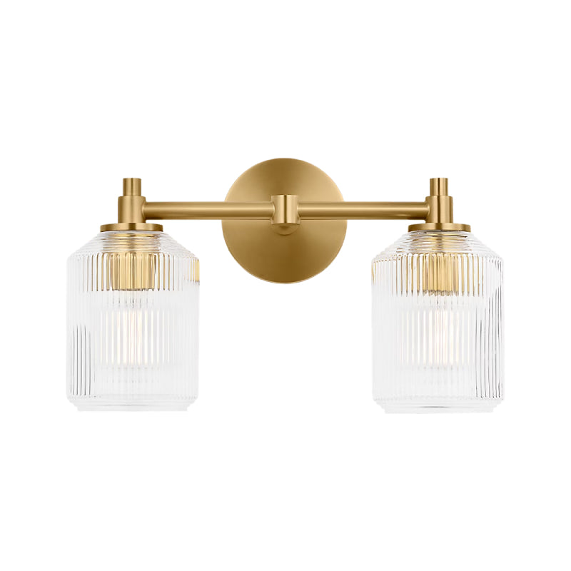 Visual Comfort CV1092 Barstow 2-lt 15" Bath Light - Burnished Brass