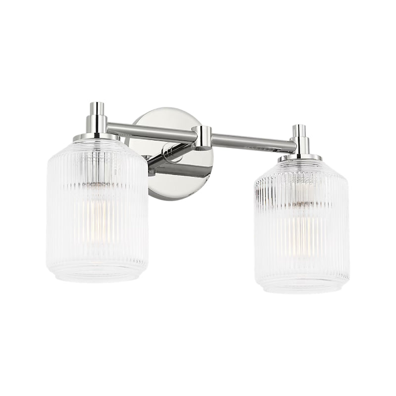 Visual Comfort CV1092 Barstow 2-lt 15" Bath Light - Polished Nickel