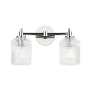 Visual Comfort CV1092 Barstow 2-lt 15" Bath Light - Polished Nickel