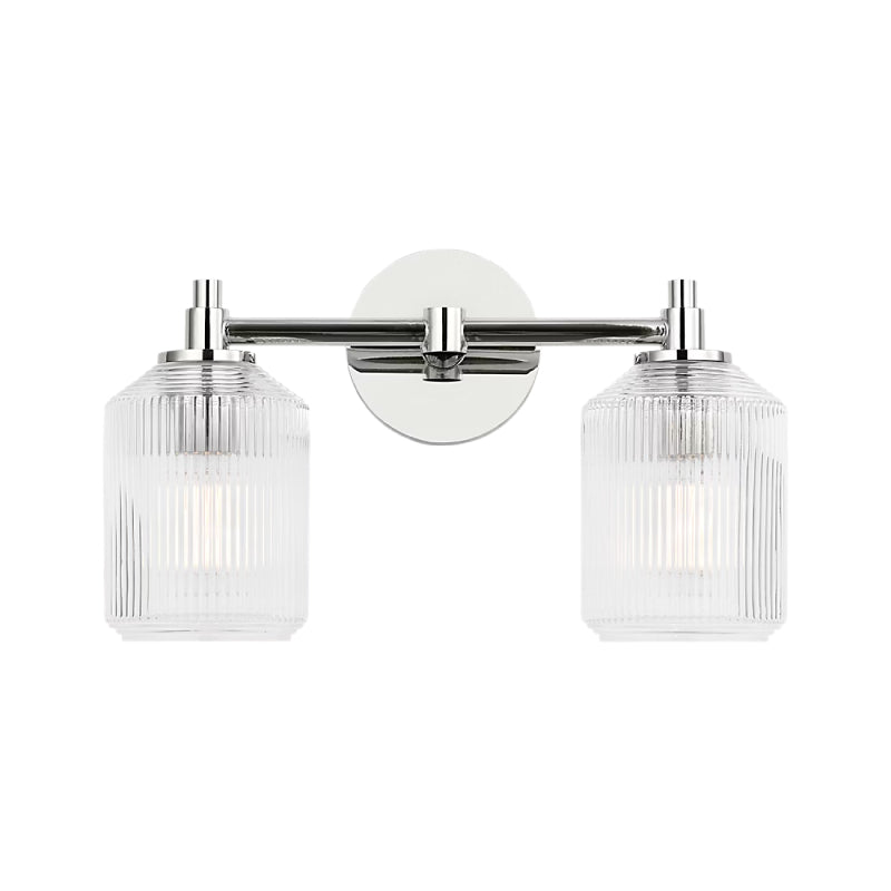 Visual Comfort CV1092 Barstow 2-lt 15" Bath Light - Polished Nickel