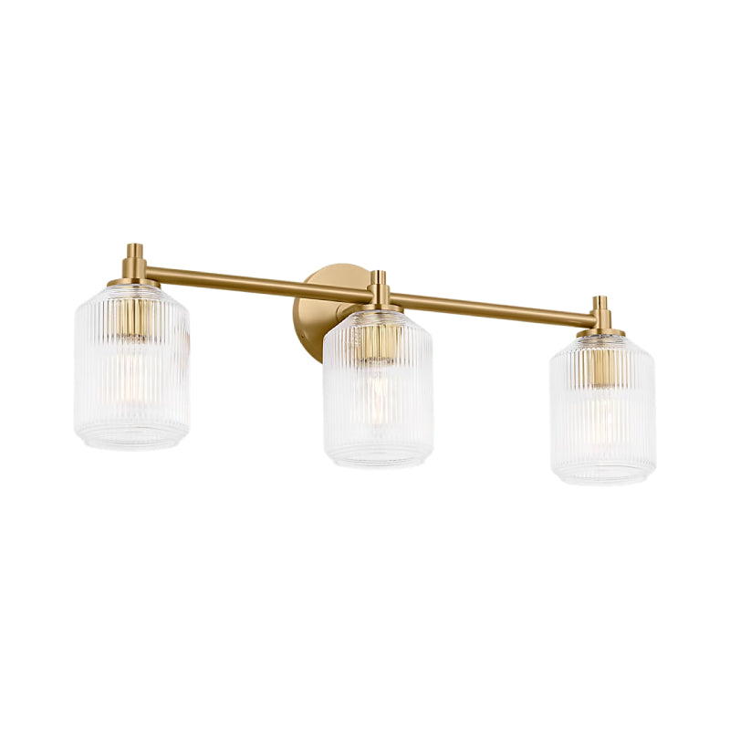 Visual Comfort CV1093 Barstow 3-lt 26" Bath Light - Burnished Brass