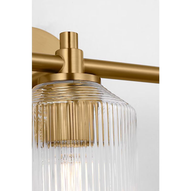 Visual Comfort CV1093 Barstow 3-lt 26" Bath Light - Burnished Brass