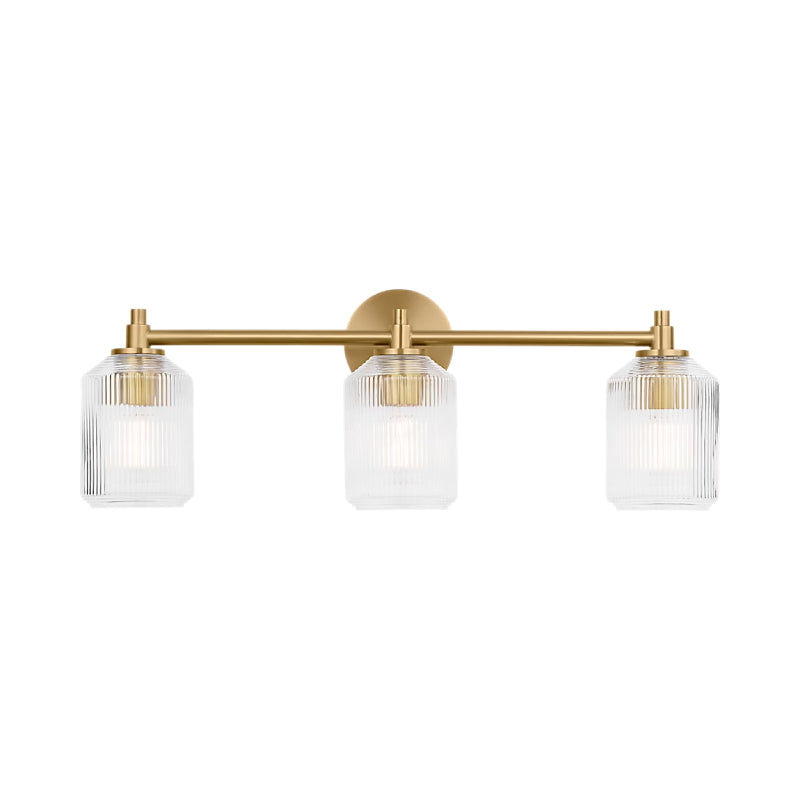 Visual Comfort CV1093 Barstow 3-lt 26" Bath Light - Burnished Brass