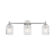 Visual Comfort CV1093 Barstow 3-lt 26" Bath Light - Polished Nickel