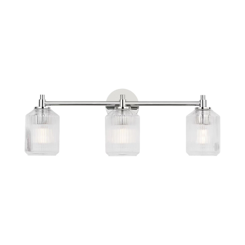 Visual Comfort CV1093 Barstow 3-lt 26" Bath Light - Polished Nickel