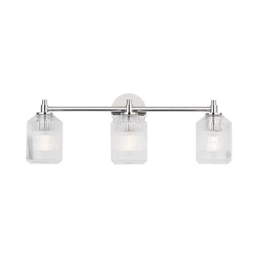 Visual Comfort CV1093 Barstow 3-lt 26" Bath Light - Polished Nickel