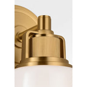 Visual Comfort CV1111 Ashford 1-lt 10" Tall Bath Light - Burnished Brass
