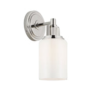Visual Comfort CV1111 Ashford 1-lt 10" Tall Bath Light - Polished Nickel