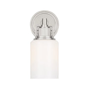 Visual Comfort CV1111 Ashford 1-lt 10" Tall Bath Light - Polished Nickel