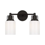 Visual Comfort CV1112 Ashford 2-lt 14" Bath Light - Aged Iron