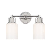 Visual Comfort CV1112 Ashford 2-lt 14" Bath Light - Polished Nickel