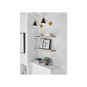 Visual Comfort CW1121 Wellfleet 1-lt 9" Tall Single Arm Cone Task Sconce - Burnished Brass/Midnight Black Metal