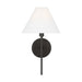 Visual Comfort CW1371 Ridgewood 1-lt 14" Tall Small Wall Sconce - Aged Iron