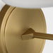 Visual Comfort CW1371 Ridgewood 1-lt 14" Tall Small Wall Sconce - Burnished Brass