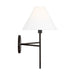 Visual Comfort CW1382 Ridgewood 2-lt 14" Tall Medium Wall Sconce - Aged Iron
