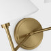 Visual Comfort CW1382 Ridgewood 2-lt 14" Tall Medium Wall Sconce - Burnished Brass
